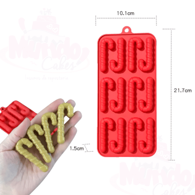 Molde Silicona Navidad