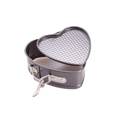 Molde Corazon Metal Desmoldable x 1 unidad