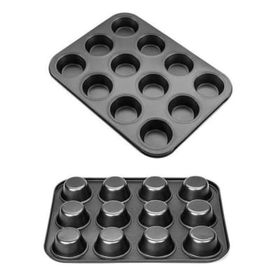 Molde Cup Cake Metal 12 Divisiones Chico