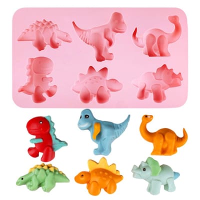 Molde Silicona Dinosaurio