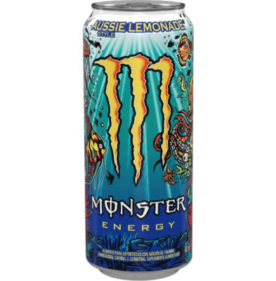 Energetica Monster Aussie Lemonade 473ml.