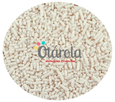 Mostacilla Palito Corto Blanco