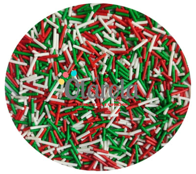 Mostacilla Palito Largo Navidad