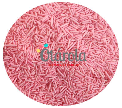 Mostacilla Palito Largo Rosa Palido