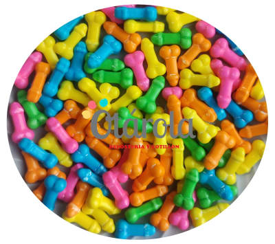Mostacilla 3D Despedida Soltera PN Colores