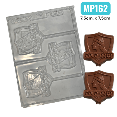 Molde Plastico paleta Colo Colo 3 Div.1