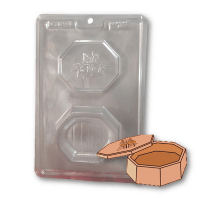 Molde Plastico Cofre 2 Div.1