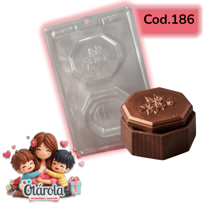 Molde Plastico Cofre 2 Div.1