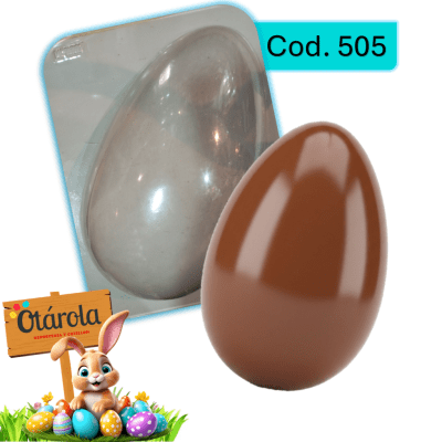 Molde Plastico Huevo extra Grande 1 Div.1