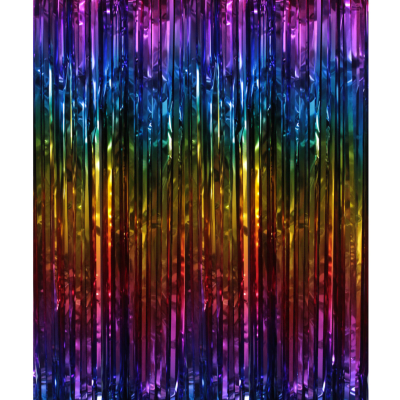 Cortina Metalica Blingin Multicolor 2x1Mts1