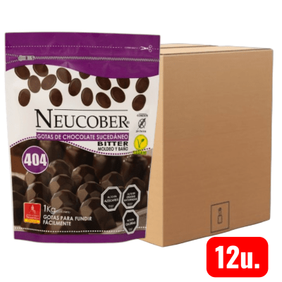 Cobertura Neucober Amargo Suave 12u. x 1kg. (Caja)2