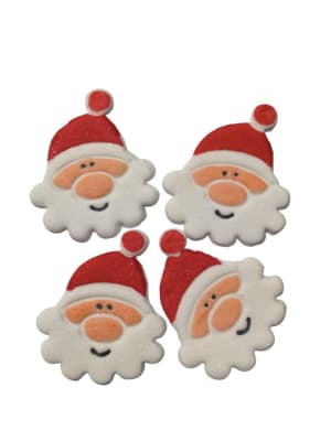 Decoracion Viejo Pascuero 4,5cm. 4u.