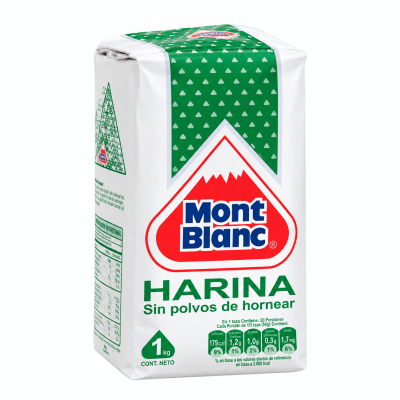 Harina Mont Blanc 1kg Sin Polvo