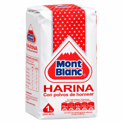 Harina Mont Blanc 1kg Con Polvo1
