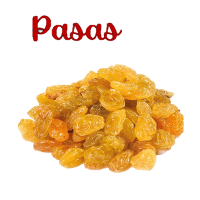 Pasas Rubias 1kg.