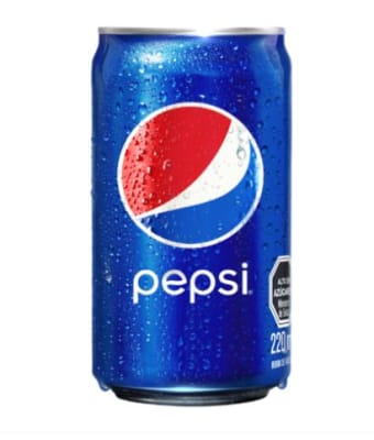 Pepsi lata 350ml.