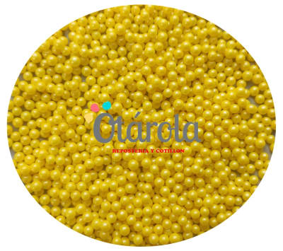 Perla Amarilla 4mm.