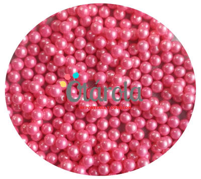 Perla Rosa Fuerte 7mm.