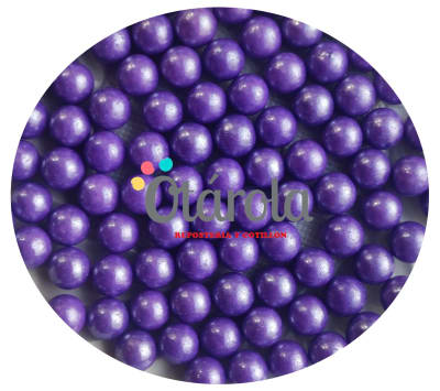 Perla Morada 10mm