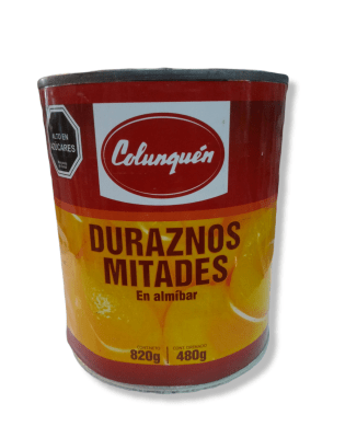 Durazno en Mitades 820grs. Colunquen.1