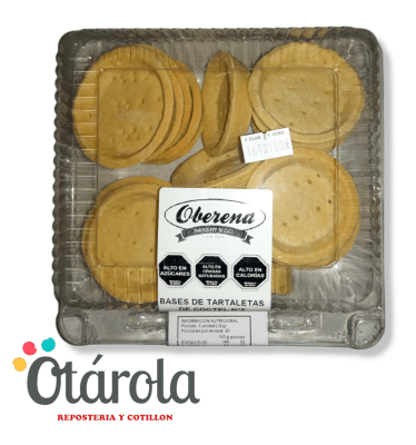 Bases de tartaleta Coctail