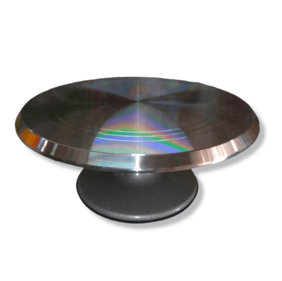 Base Giratoria Aluminio 28cms.