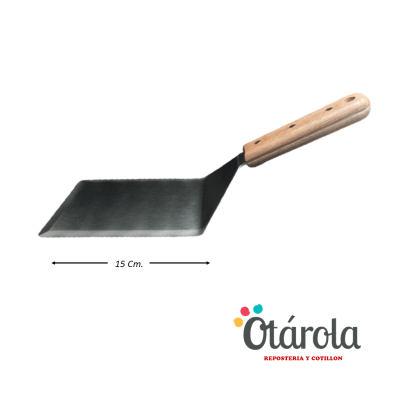 Espatula Metal Ancha 12cm