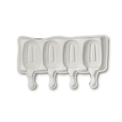Molde Paleta Silicona 4 Divisiones