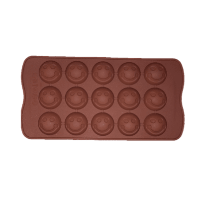 Molde Silicona Emoji 15 Divisiones.