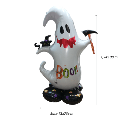 Inflable Fantasma Hallowen 1pza