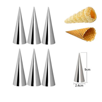 Molde Para Cachitos Metal 6u.