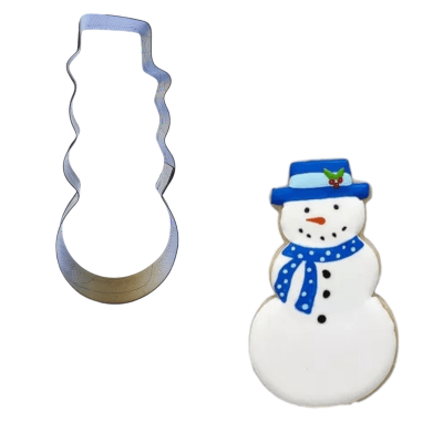 Cortador Navidad Mono de Nieve 1u.