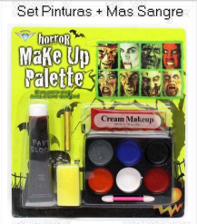 Halloween Set Pintura mas Sangre1