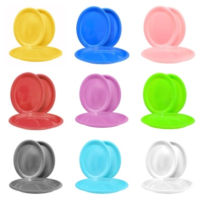 Bandeja Ovalada Plastica X3und. Party1