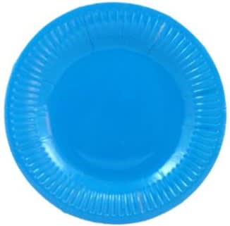 Plato Carton Celeste 25u.