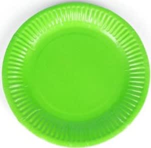 Plato Cartón Verde Pistacho 25u.1