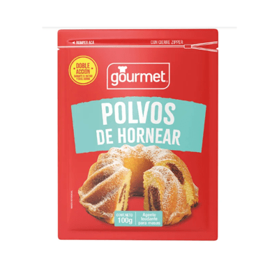 Polvo de Hornear 100grs. Gourmet.