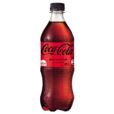 Coca Cola Sin Azucar 591cc.