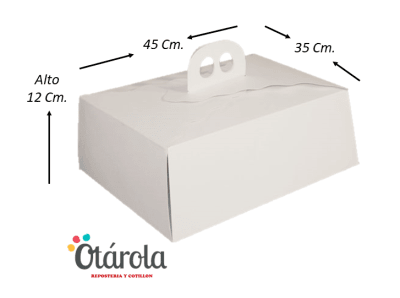 Caja para Torta Rectangular1