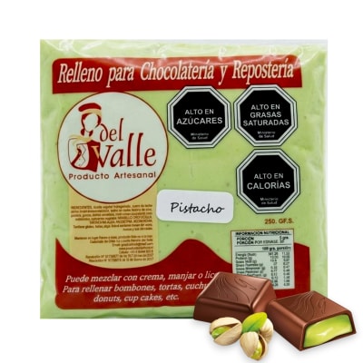 Relleno para Bombom Pistacho 250grs.