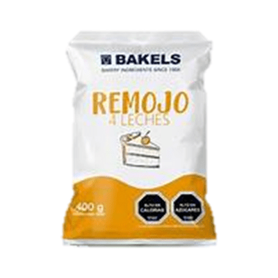 Remojo 4 leches 400grs. Bakels