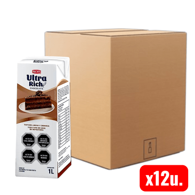 Crema Vegetal Chocolate Rich's 12u. x 1Lts (Caja)