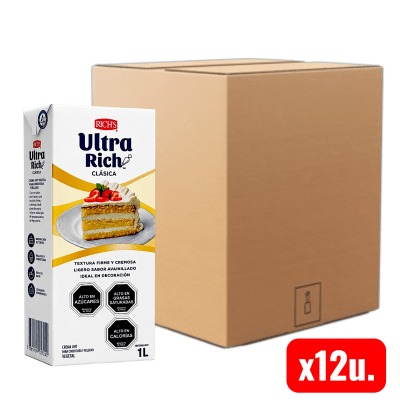 Crema Vegetal Rich's 12u. x 1Lts (Caja)