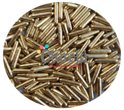 Mostacilla 3D Rods Dorado Gold