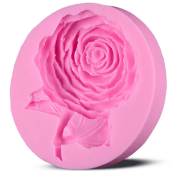 Molde Silicona Rosa 1 Div.