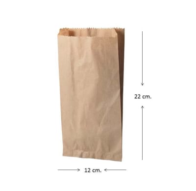 Saco Papel 1kg. 100u.