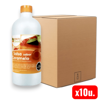 Salsa Macrofood Caramelo 10u. x 1ltr (Caja)