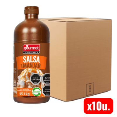 Salsa Manjar Gourmet 10u. x 1Lts. (Caja)2
