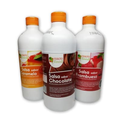 Salsa Frambuesa 1lt. Macrofood.