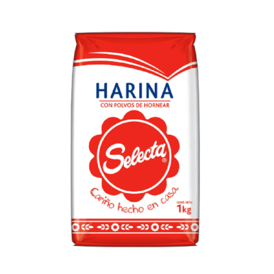 Harina Selecta Con Polvos 1 kg.